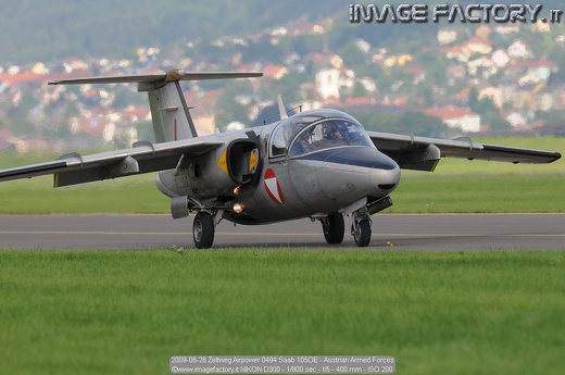 2009-06-26 Zeltweg Airpower 0494 Saab 105OE - Austrian Armed Forces